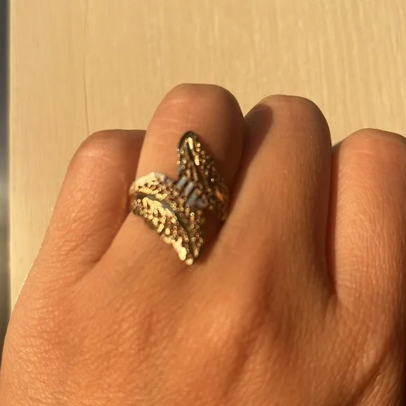 Vintagege 14k solid yellow gold ring mesh - Picture 5 of 9